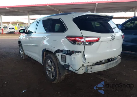 2016 Toyota Highlander Limited Platinum V6 from USA, damaged, VIN 5TDDKRFH1GS314308
